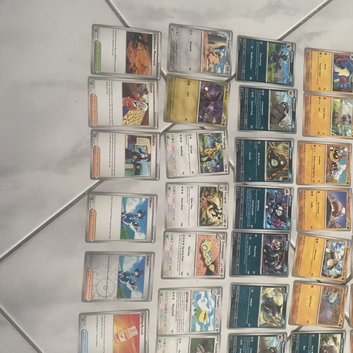 Pokemon cards set Paldea Evolved, 89 single cards like new