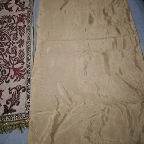 Antique embroidered table linens pack of 5 used, woven fabric