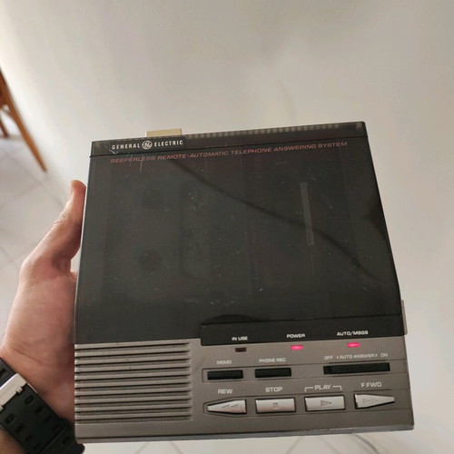 General cassette recorder used, cassette does not play
