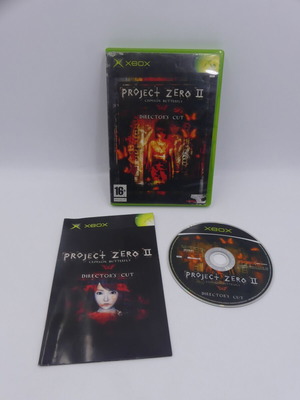 Project Zero II The Crimson Butterfly Director's Cut Microsoft Xbox used