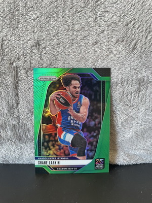 2024-25 Panini Prizm Euroleague Shane Larkin Green Prizm card like new