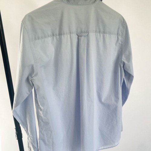 Burberry classic women's baby blue shirt used, size XL