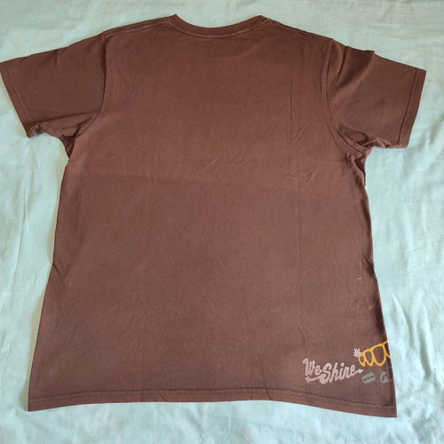 T-shirt Zoo York 00s genuine used, size Large, brown