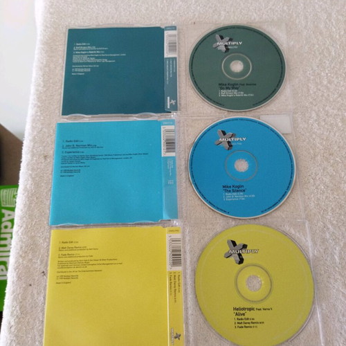 Mike Koglin and Heliotropic CD pack of 3, like new, electronic