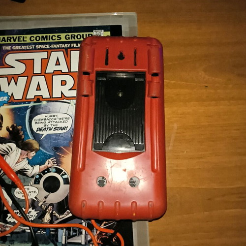 Professional digital multimeter LG DM-341 used with silicone case and probes