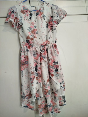 H&M Summer Floral Dress 11-12 Years Like New