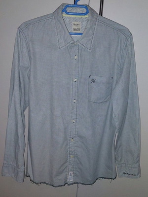 Αντρικό πουκάμισο Pepe Jeans μέγεθος Large slim fit άριστη κατάσταση
