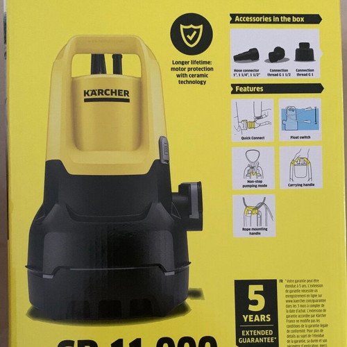 Kaercher Submersible Dirty Water Pump SP 11.000 Dirt new