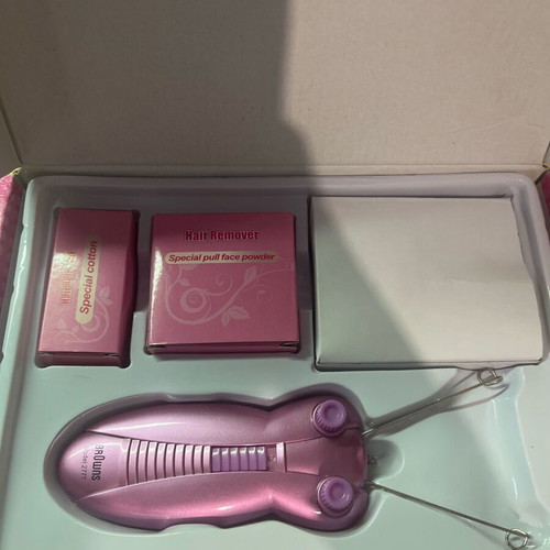 Hair removal device like new for eyebrows and face