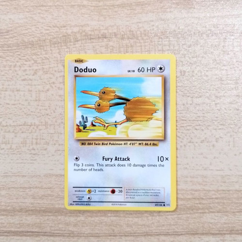 Pokémon Doduo Evolutions 2016 Common Card near mint