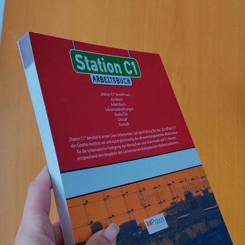 Station C1 Arbeitsbuch German language book new