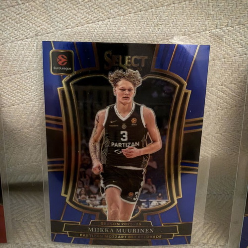 Panini Euroleague Select Miika Muurinen 3-card lot like new