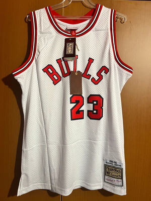 Φανέλα Chicago Bulls Jordan #23 λευκή, μέγεθος L, καινούργια