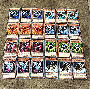 Common Playsets Yu-Gi-Oh! Cards Bundle