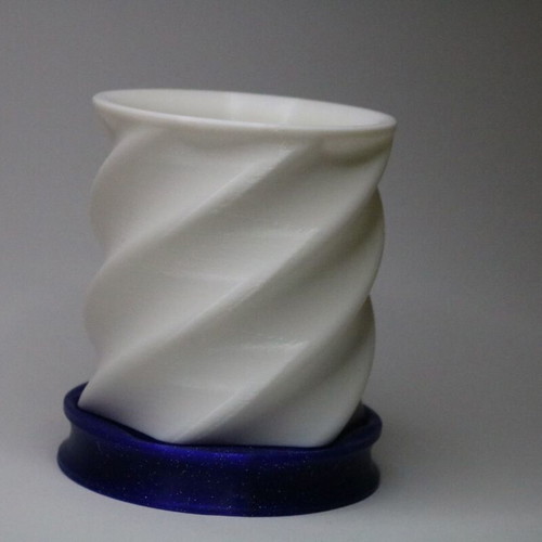 Spiral 3D Printed Pencil Holder made to order