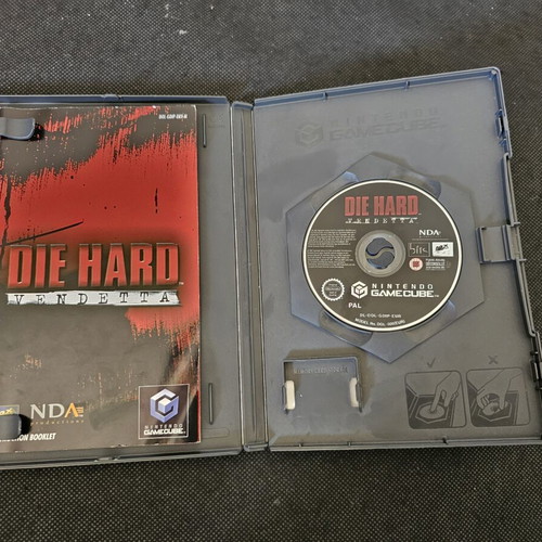 Die Hard Nintendo GameCube game used with manuals