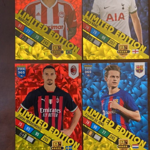 Panini FIFA 365 2023 Limited Edition XXL set of 4 cards