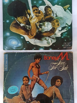 Βινύλια Boney M μεταχειρισμένα, πακέτο 2, pop