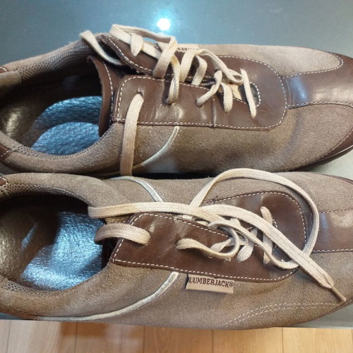 Lumberjack casual shoes size 43, beige and brown