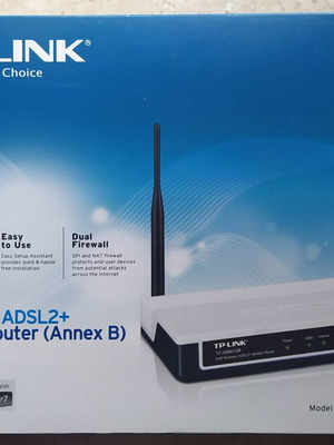 Modem/Router TP-Link 54 MBps ADSL2+ Wireless