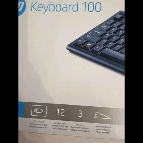Hp Keyboard 100 new