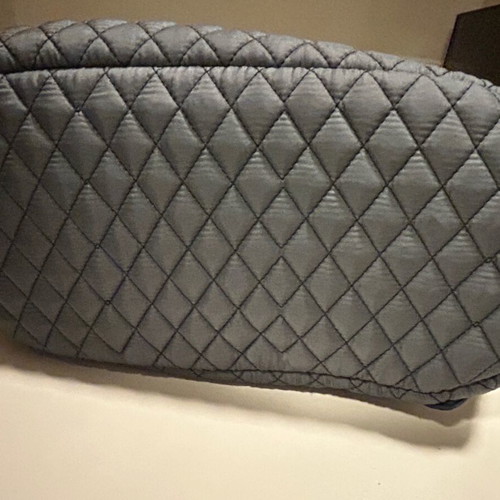 Handmade Pouch Backpack from capitone fabric, new