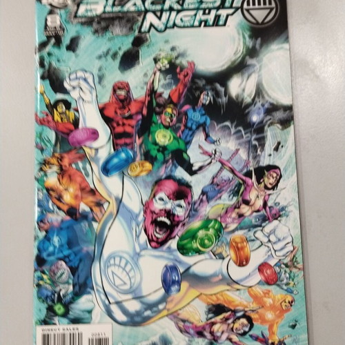 Blackest Night set of 8 comics like new, complete series