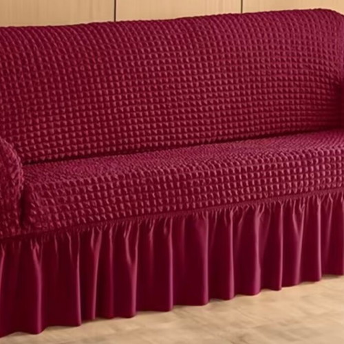 Sofa covers used, set of 3 for 3-seat, 2-seat and armchair