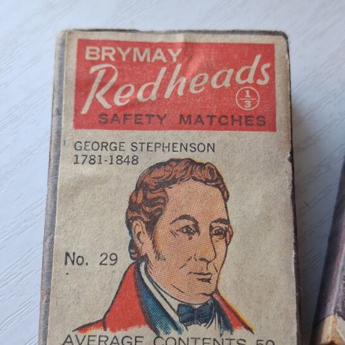 Lot of old matchboxes