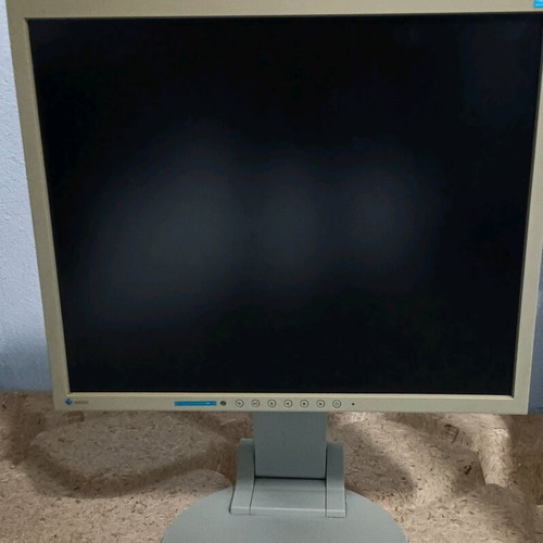 Eizo S1921 19-inch monitor used, 1280x1024 resolution
