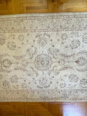 Uzak handmade rug like new 210 x 150, 100% cotton