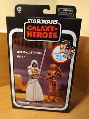 Star Wars Hasbro Vintage Collection 3.75 Darth Revan Jedi HK-47 assassin droid figure set new