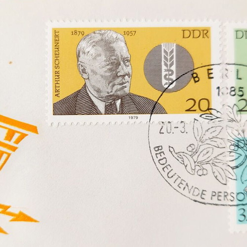 Collectible first day cover of East Germany 1979 new