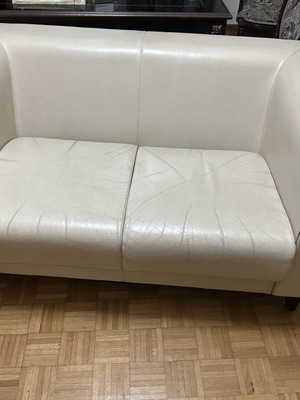 Δερμάτινοι καναπέδες, τριθέσιος και διθέσιος