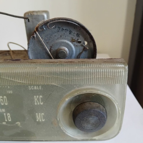 Old radio for decoration or repair or spare parts