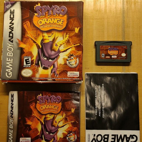 Spyro Orange The Cortex Conspiracy Game Boy Advance SP σαν καινούργιο με κουτί και οδηγίες