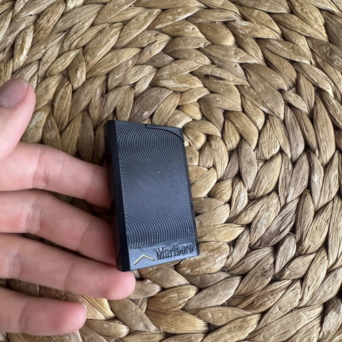 Marlboro metal promotional lighter used