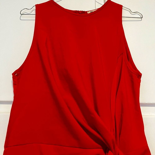 Karavan long red dress like new, size L