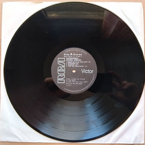 Little Steven Revolution LP rock, like new