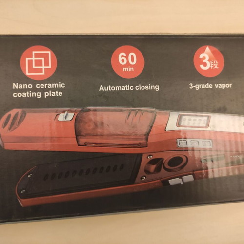 Kemei Ceramic Hair Straightener used