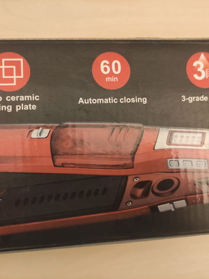 Kemei Ceramic Hair Straightener used