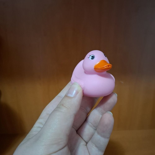 Pink Bath Duck like new, small
