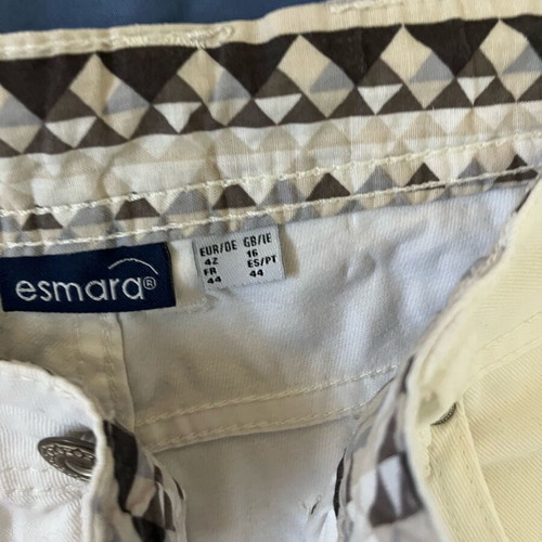 White denim shorts like new, size large