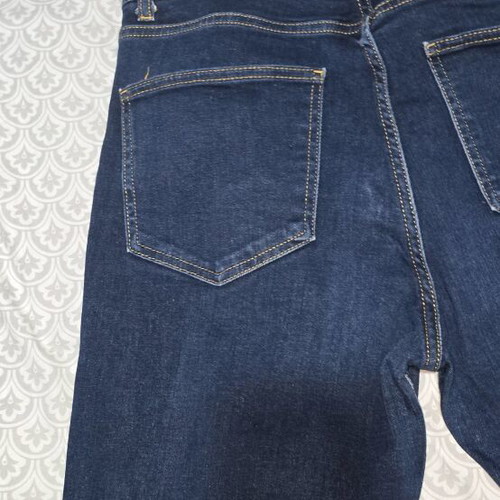 Long high-waisted jeans with slim legs Stradivarius