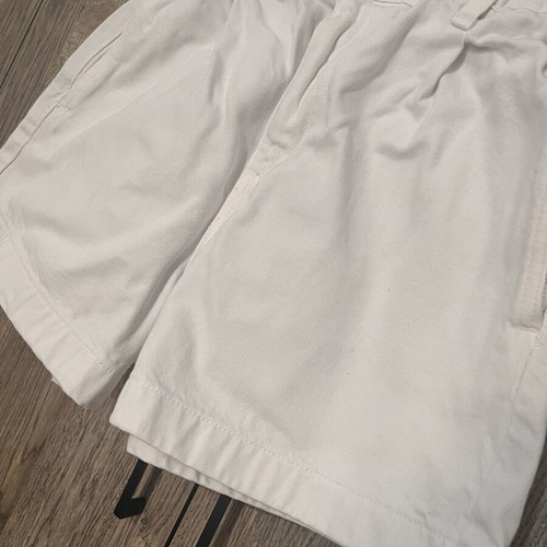 Zara white shorts with elastic waist, new, size S