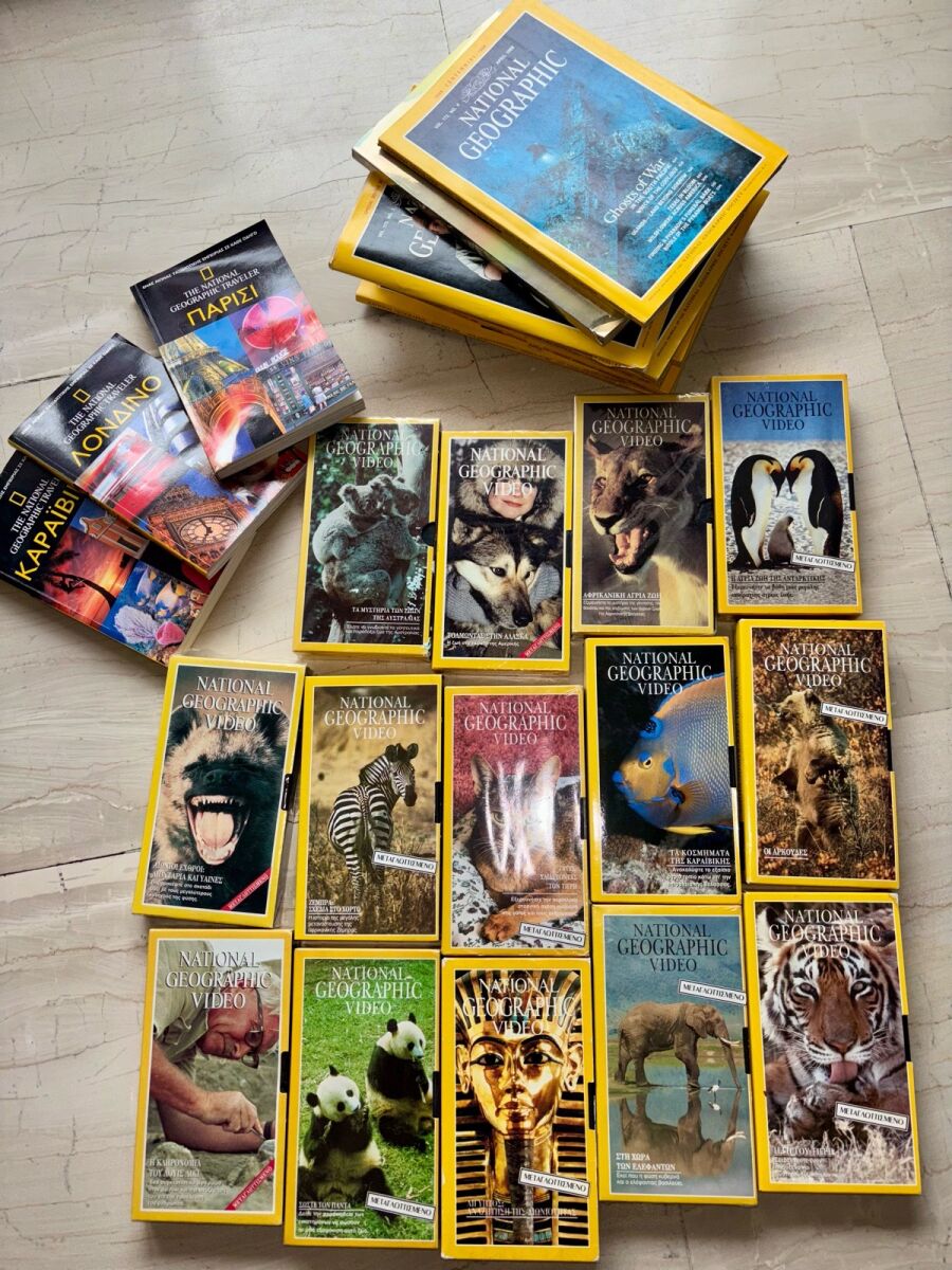【美品】NATIONAL GEOGRAPHIC COLLECTION セット売り National Geographic VHS collection and… - € 32,00 - Vendora.cy
