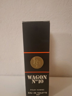 Vintage eau de toilette Wagon No 10 men's authentic, new 50 ml