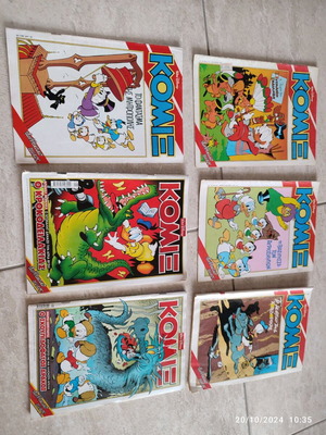 Comics used, pack of 6 issues, complete and in good condition