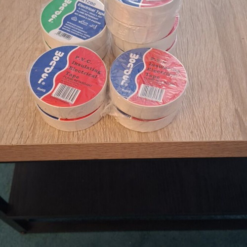 Insulating tapes new, pack of 10