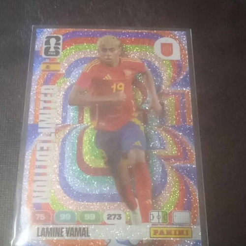 Lamine Yamal Limited Edition Premium Gold FIFA World Cup 2026 Card